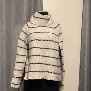Madewell striped turtleneck
